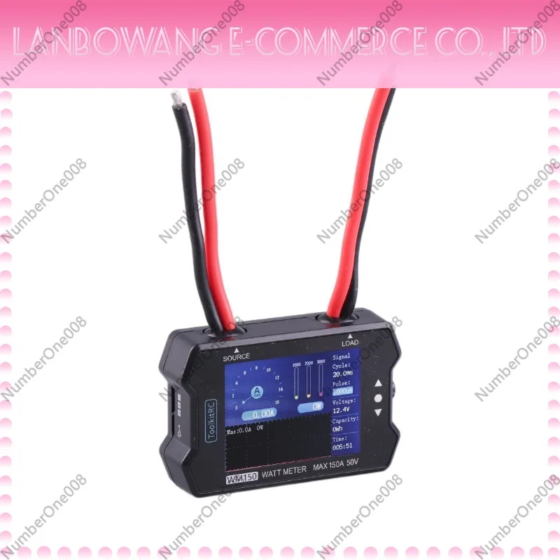 analizador-de-energia-toolkitrc-wm150-medidor-de-vatios-de-1-50v-150a-con-salida-pwm-para-aeromodelismo-rc