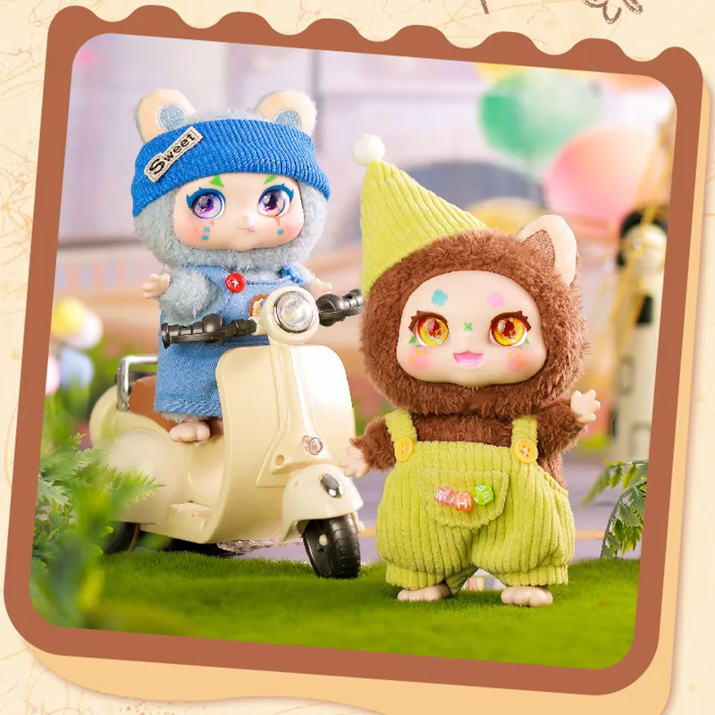 

Nayanaya Qimeng Biology Mimon Plush Blind Box Girl'S Gift Mysterious Box Ornament Handmade Surprise Toy