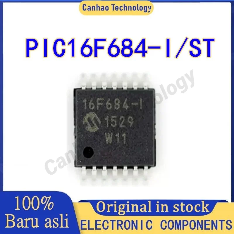 

5PCS PIC16F684-I/ST PIC16F684-I PIC16F684 PIC16F PIC16 PIC IC MCU Chip TSSOP-14 in Stock 100% New Origin