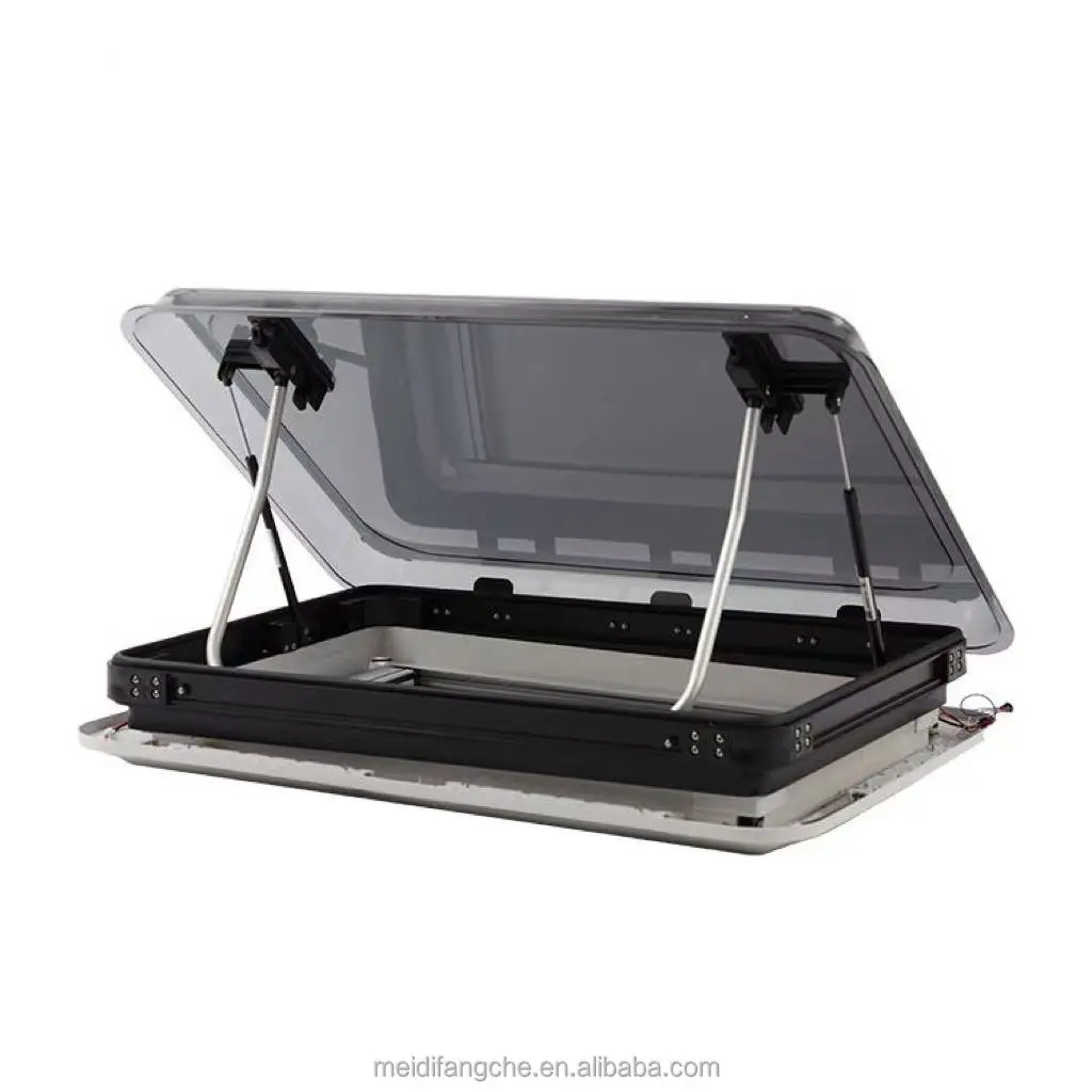 الصين المورد شعار مخصص 800 * 500 سبائك الألومنيوم الإطار العلوي RV كوة المهنية قافلة Wh