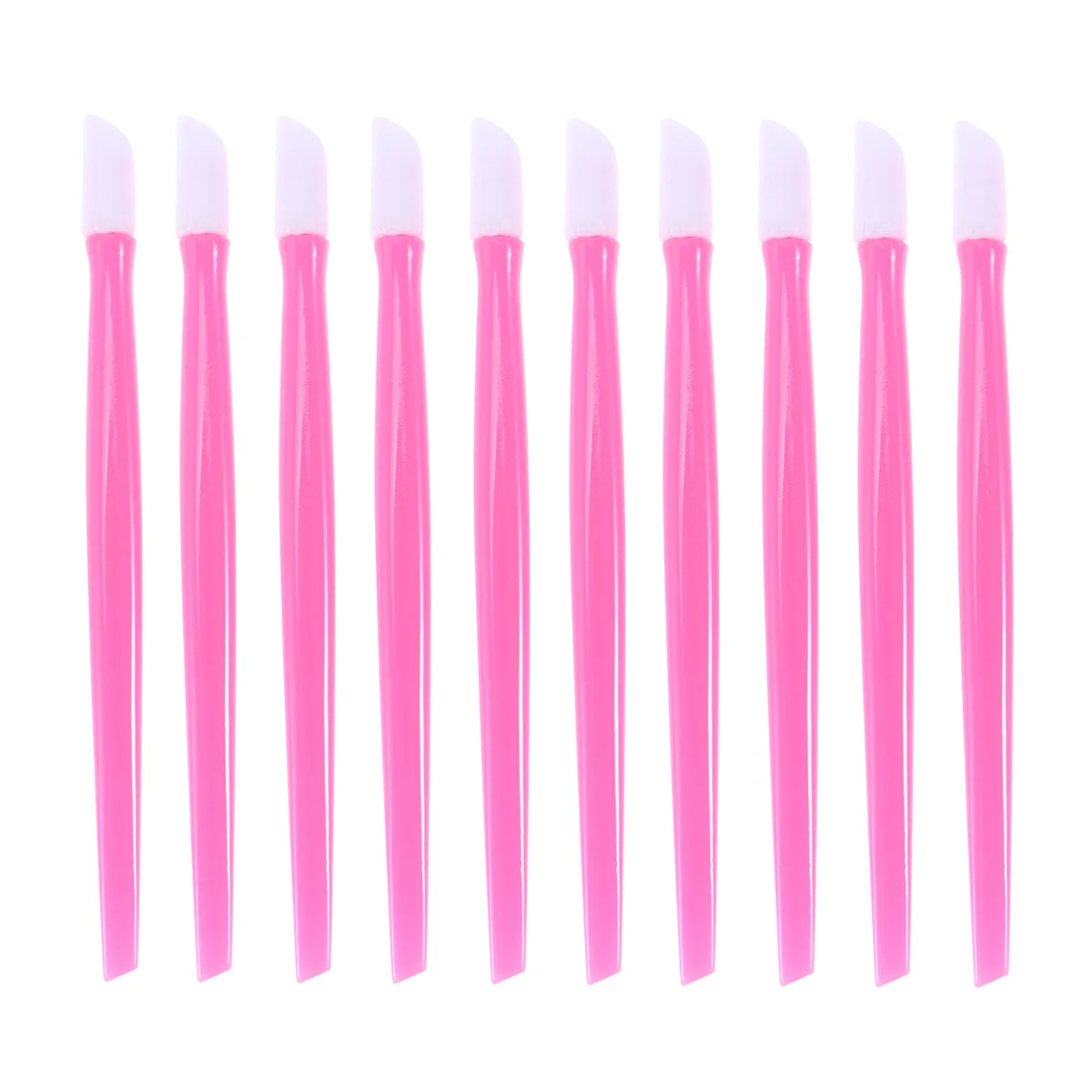 

100pcs Nail Cuticle Pusher Plastic Dead Skin Remover Stick Manicure Tools For Home Salon Use Colorful Ergonomic Design Cuticle