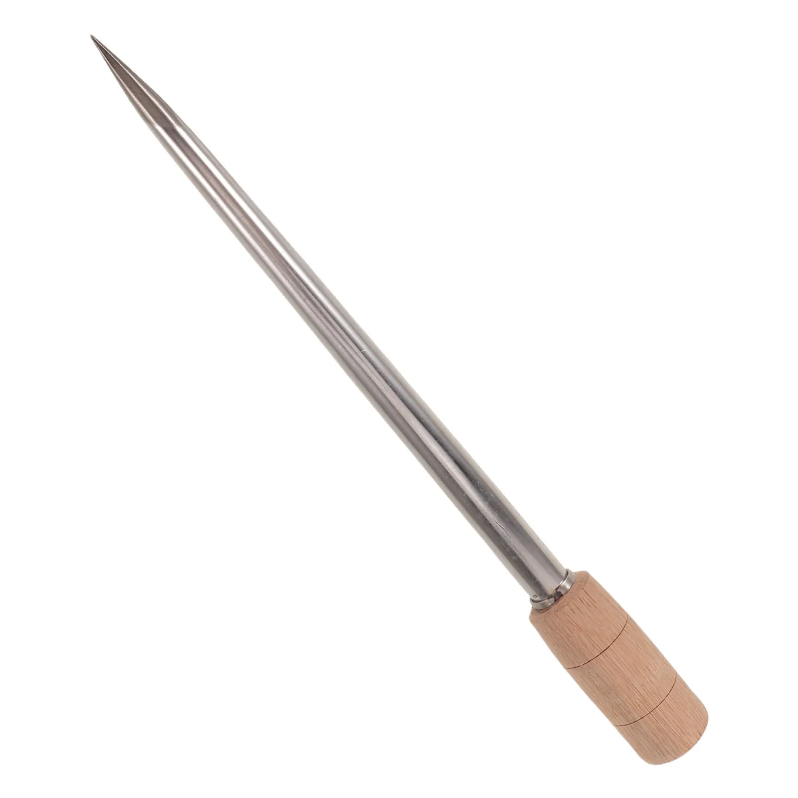 Stainless Steel Grain Sampling Probe 15.8x1.4in with Long Handle for Wheat, Rice, Corn, Sorghum – Lab & Warehouse Use
