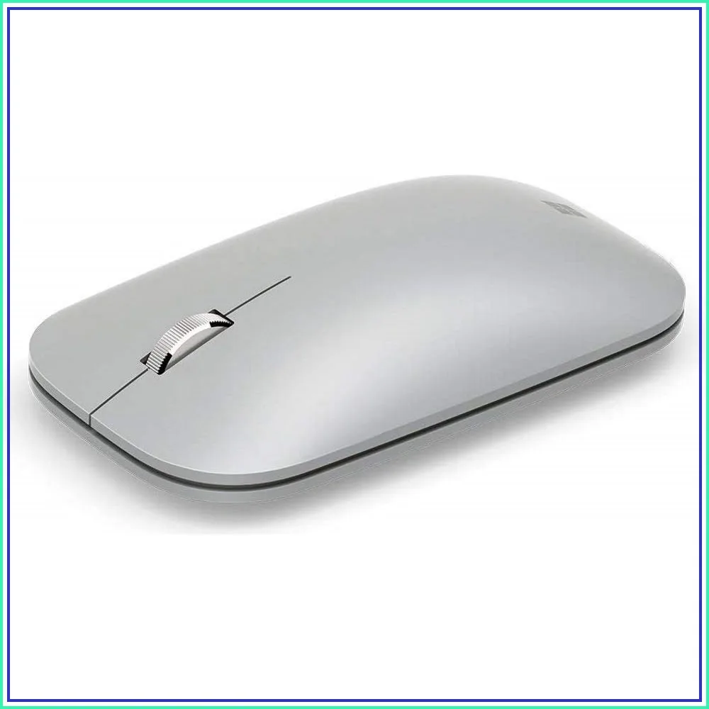 Portable Wireless Mouse for Laptop, Ergonomic Design, Bluetooth & USB Receiver