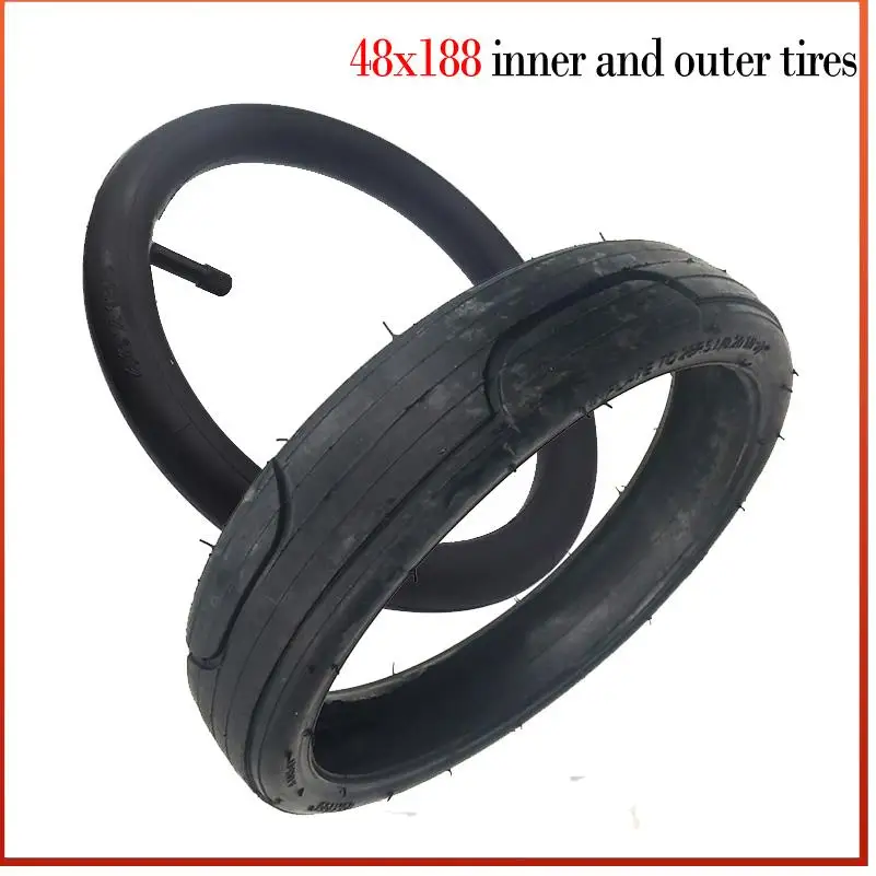 Hot sale NEW 9inch 48x188 Inner Tube Outer Tyre For Children'S Tricycle Baby Carriage Durable And Wearproof Not Easy To Deform