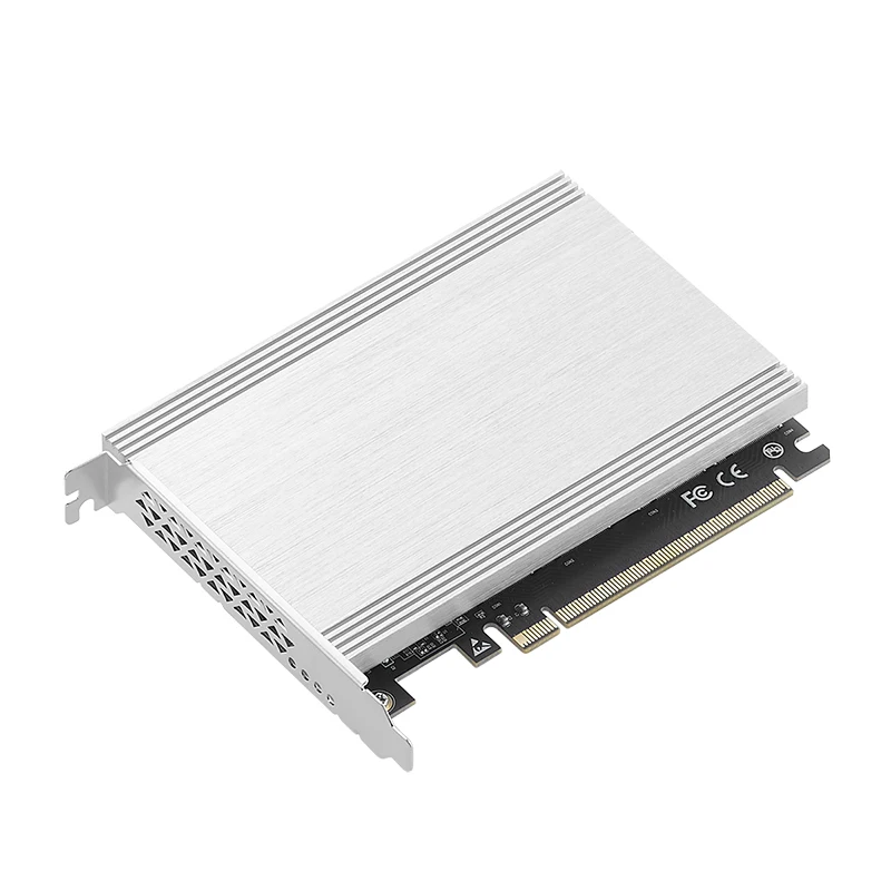 2230 2242 2260 2280 NGFF NVME SSD용 PCIe 확장 카드 라이저, 4.0x16 to 4 포트, M.2 NVMe 어댑터, 250G