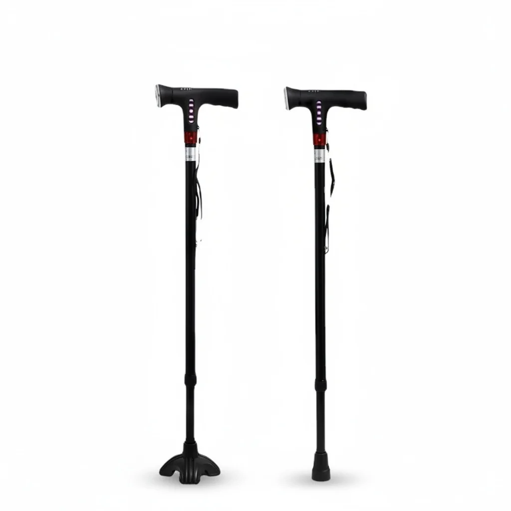 

Folding Mobility Aid, Aluminum Alloy Walking Frame, Adjustable Rollator for Elderly Seniors and Disabled, 15.7x(74-97)cm Walker