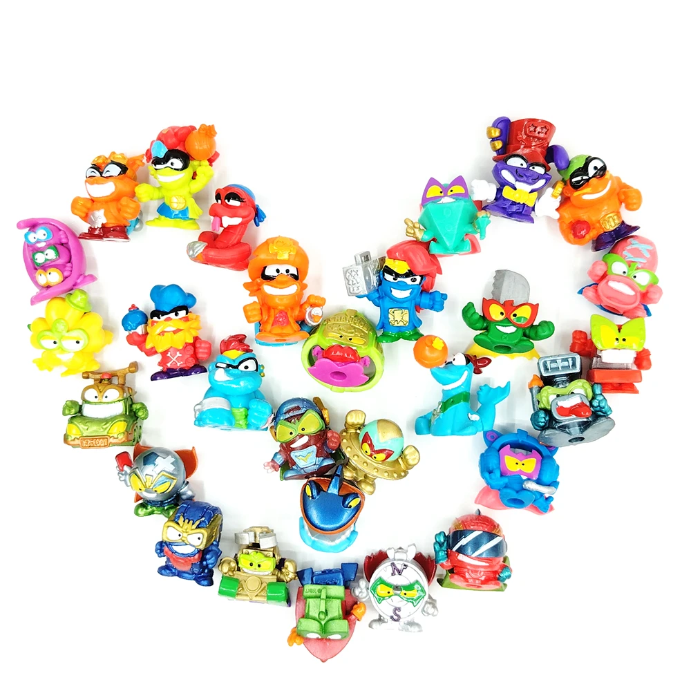 

30pcs/set Random Send Original Superzings Superthings Piratix Action Figures Interesting Spanish Collection Toys Boys Best Gifts