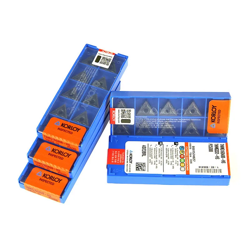 Imagem -05 - Korloy Torno Cnc Carbide Turning Inserções 100 Original 100 Original Tnmg160404 Tnmg160408 220404 220404 220408 -hs Pc9030 Pc5300 Pc5400 Pc8110 10 Peças