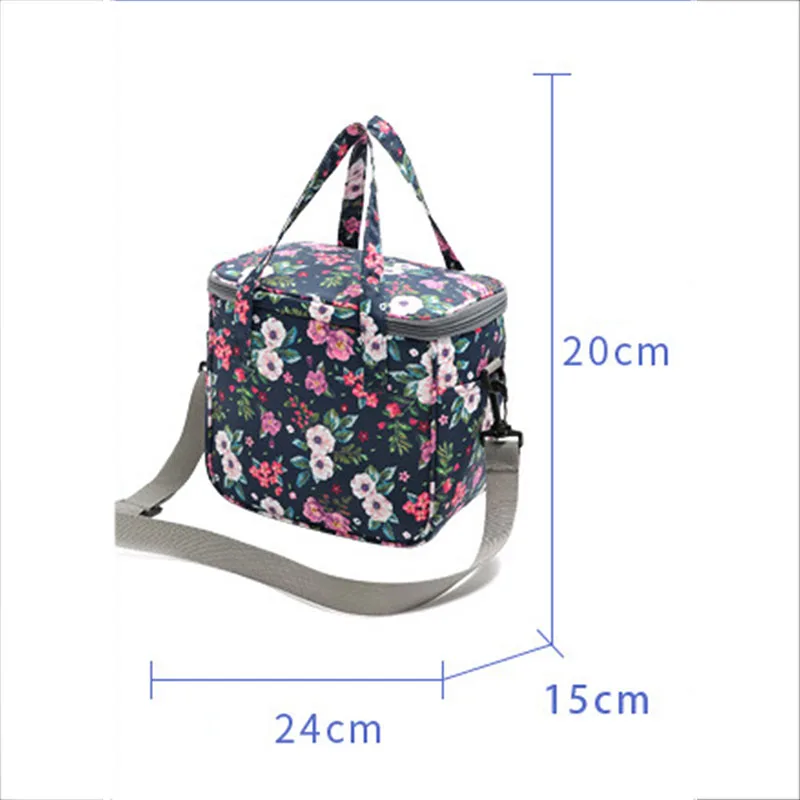 Picnic Bag Portable Folding Thermal Handbag Trips Survival Supplies Mini Lunch Food Storage Cooling Pouch Waterproof Backpack