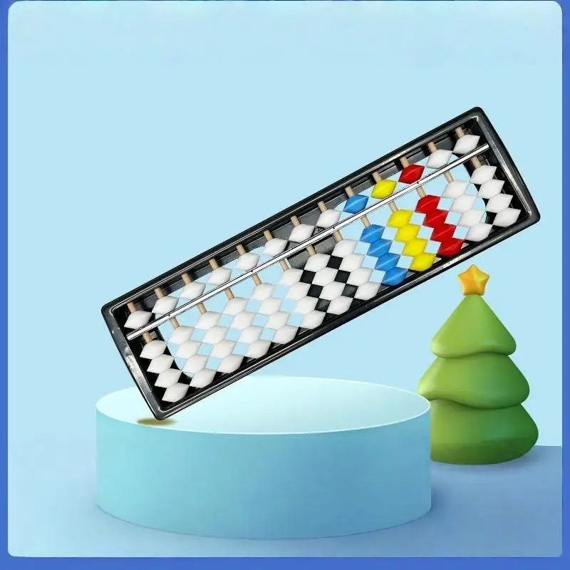 13 Digits Soroban Abacus Counting Tool Column Calculator for Kids Math Study Teaching Education