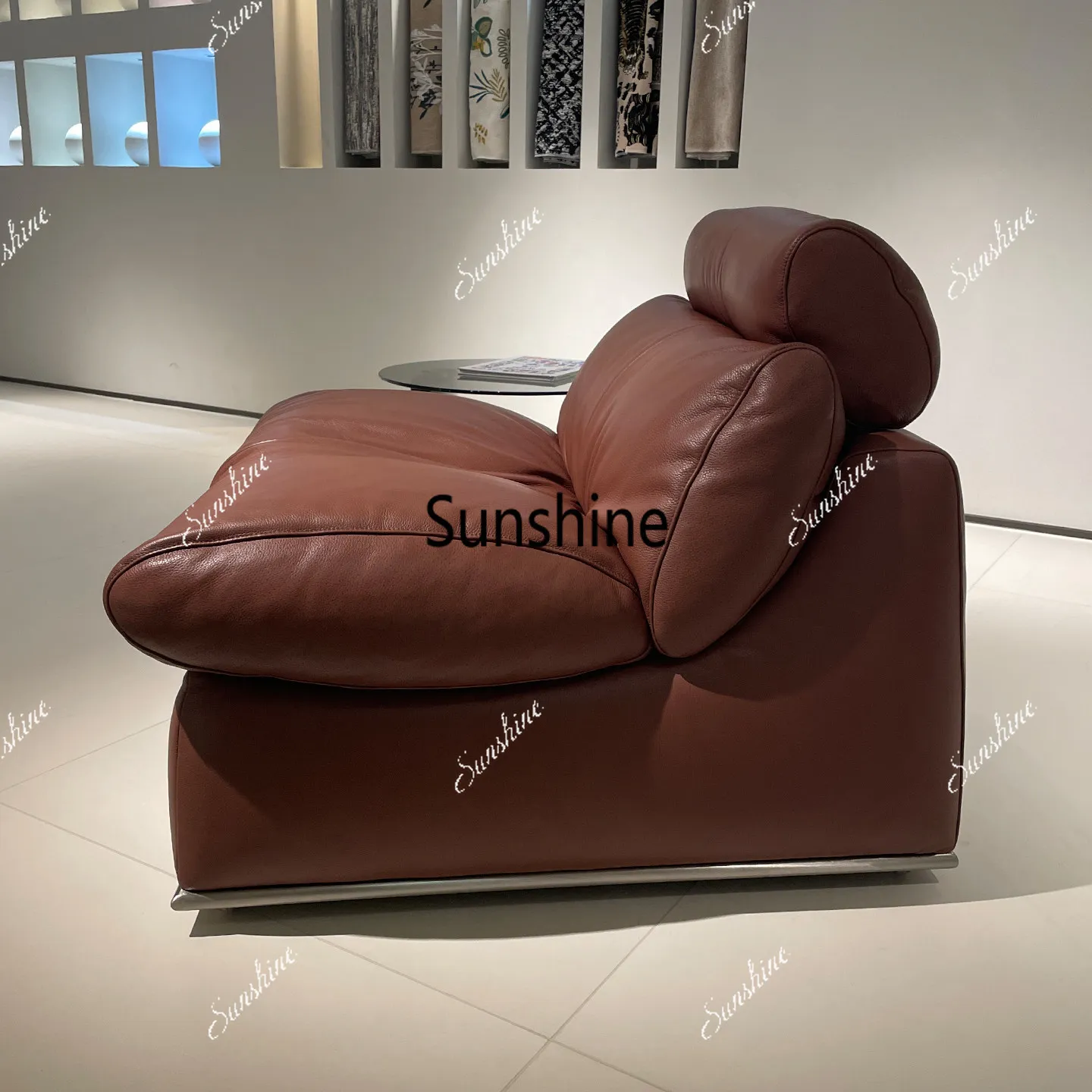 Leisure chair antique office negotiation living room sofa design
