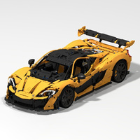3896PCS MOC 42172 McLarenes P1 Sport Addons Premium Hypercar DIY Model Building Blocks Birthday Toys Gift