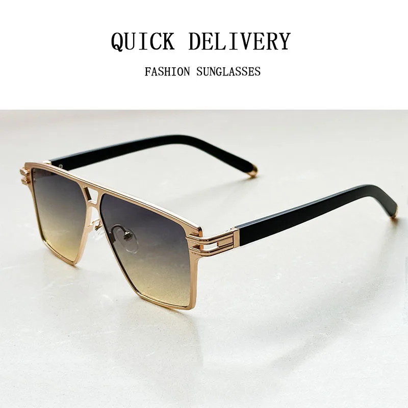 2025 New Square Sunglass Men Vintage Luxury Sunglasses Women Sunscreen Fashion Glasses  Gafas De Sol Hombre Lunette Soleil Femme