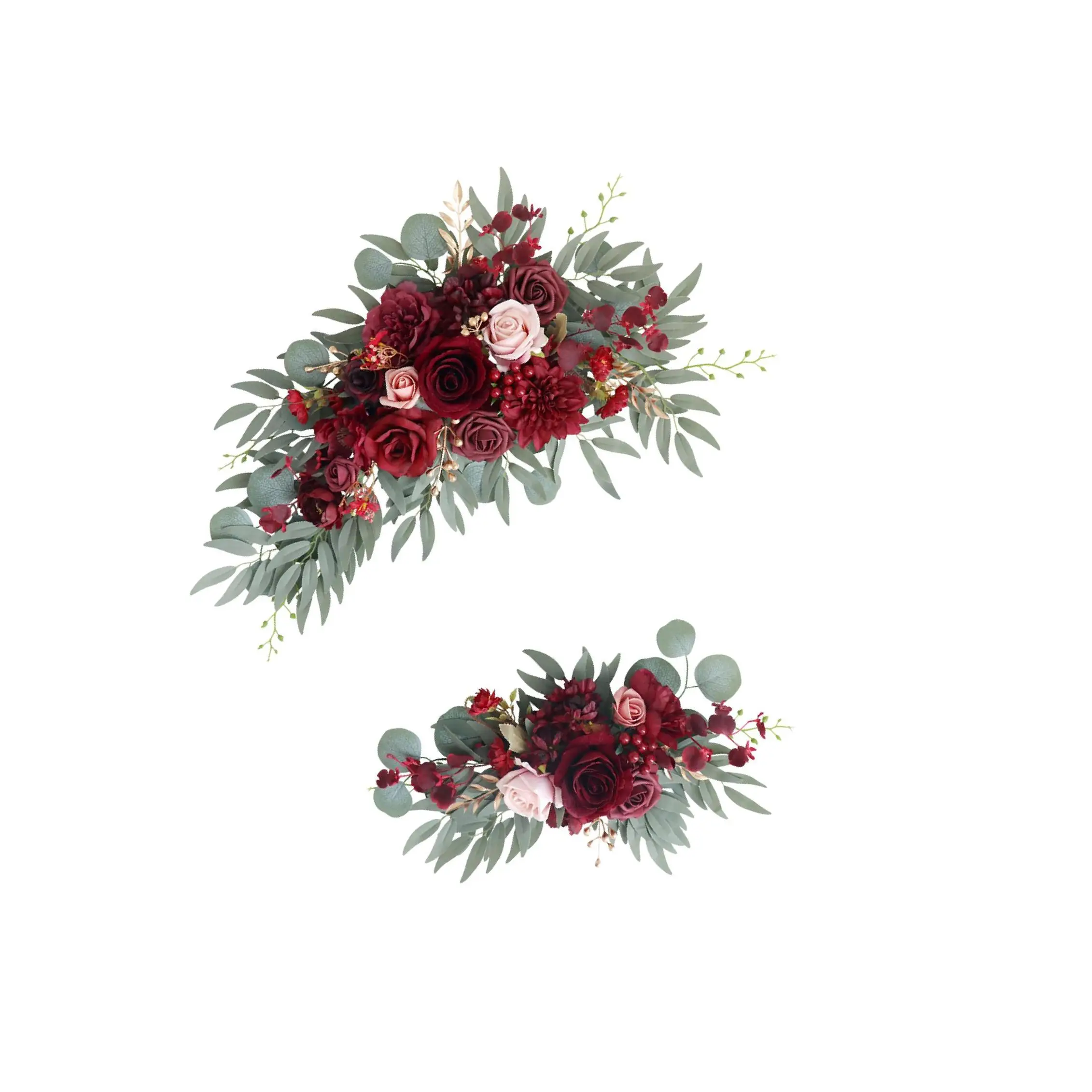 

2шт искусственные цветочные свадебные арочные цветы для церемонии праздничного окна