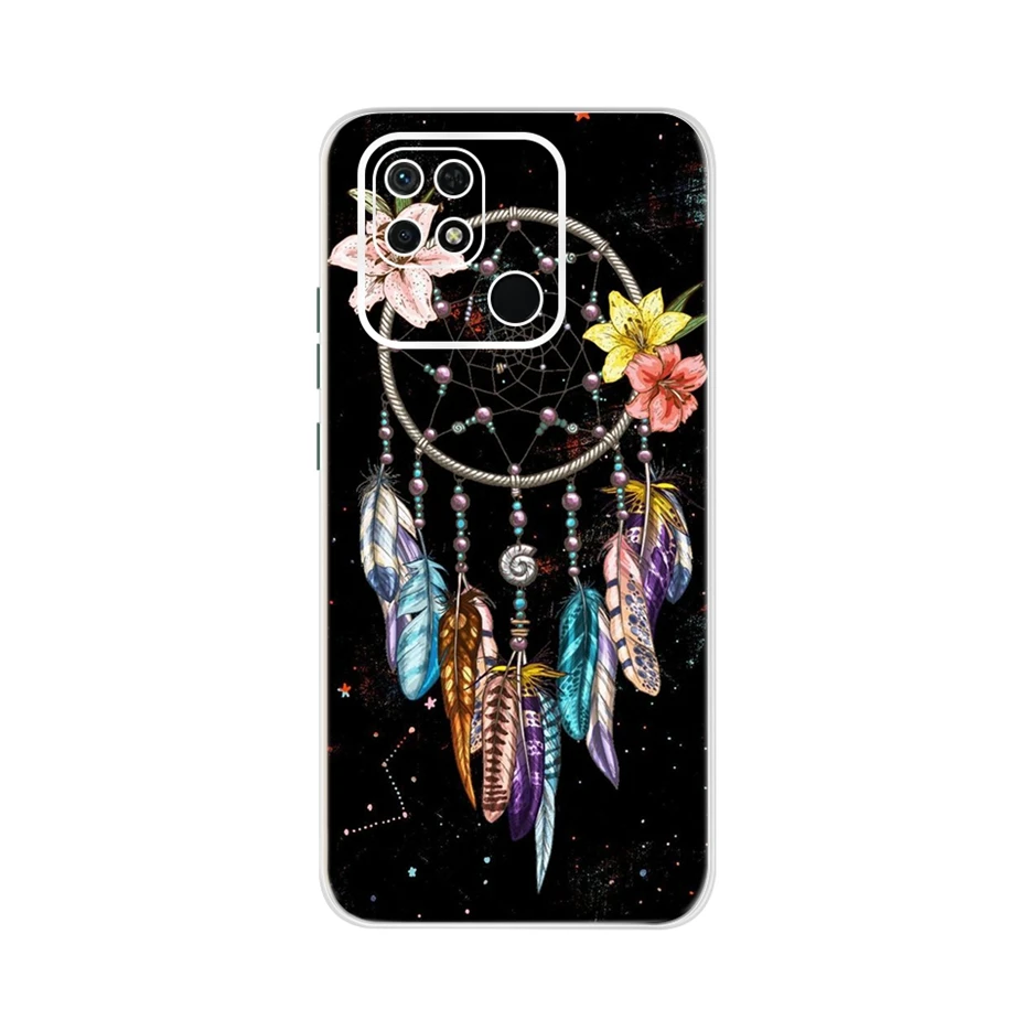 Redmi 10C Case New Fashion Cute Cartoon Cover Soft Silicone Case For Xiaomi Redmi 10C 10 C Redmi10C TPU Fundas Shockproof Bumper