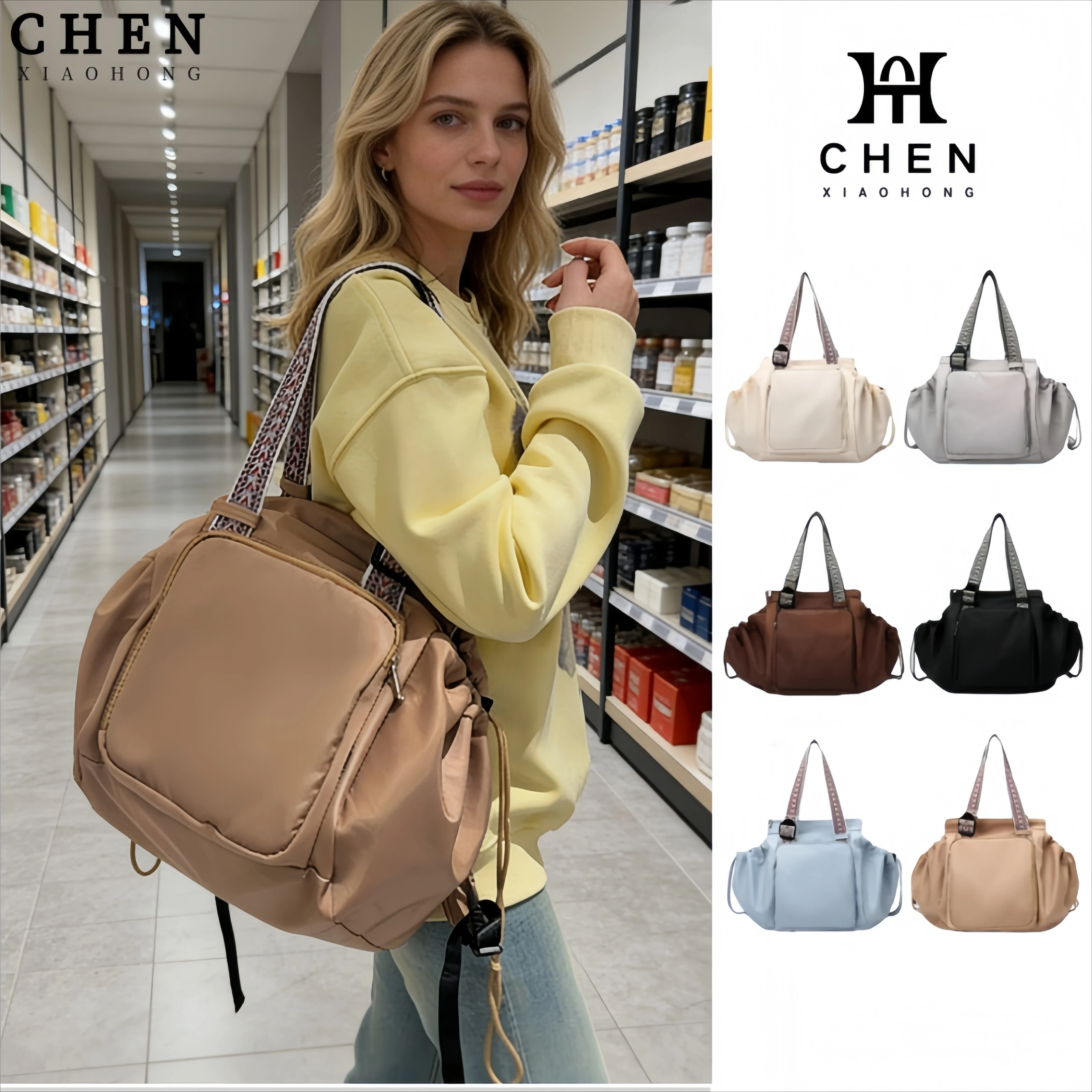 

2026Unisex Waterproof Oxford Fabric Gym Bag Large Capacity Dry Wet Separation Shoe Compartment Sports Fitness Travel Commute Bag