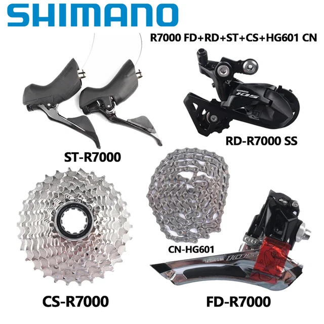 Shimano 105 Ultegra R7000 R8000 Groupset 2x11s Road Bike Bicycle Set CS  12-25T/11-28T/11-30T/11-32T/11-34T Upgrade From 5800 - AliExpress 18