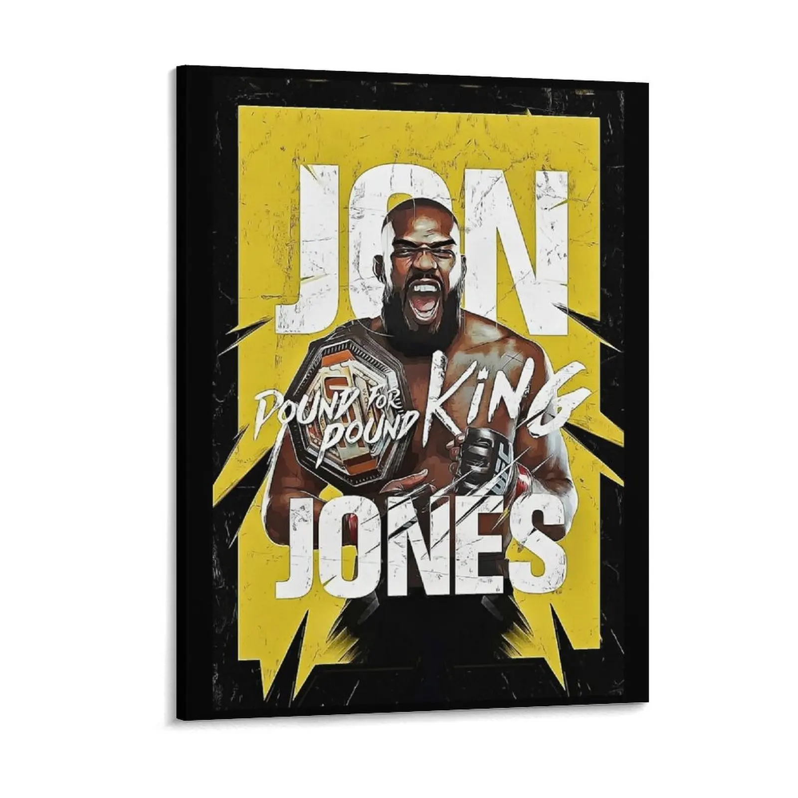 Jon Jones Stronger фото дизайн винтажная картина на холсте забавный кино настенный дизайн гостиная настенные картины в рамке