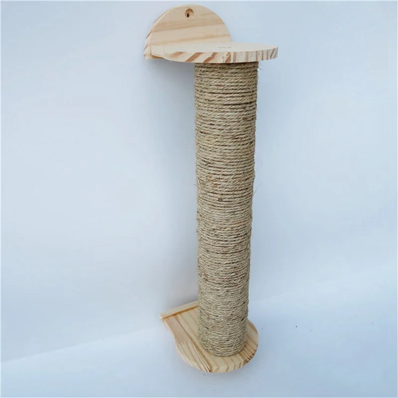 A85M 6X الحائط لوحة خدش القط لعبة السيزال تسلق إطارات خدش شجرة القطط حماية الأثاث طحن مخالب