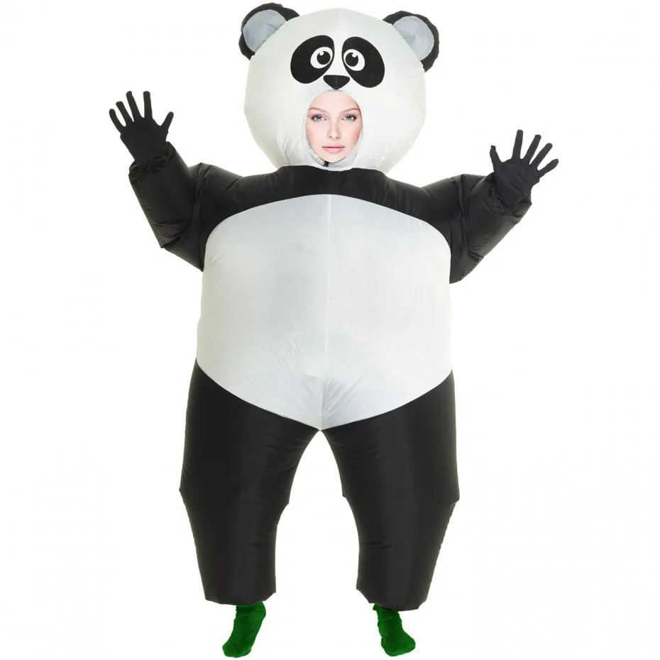 

Cute Cartoon Giant Panda Inflatable Suit Panda Performance Doll Costume Performance Activities Halloween Props