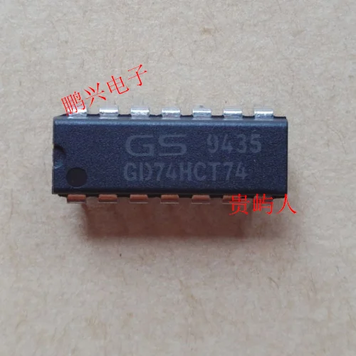 

Free shipping GD74HCT74 IC DIP-14 10PCS