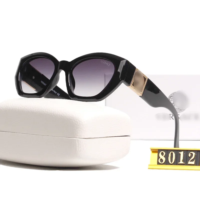 Premium Sun Glasses 2024 New Explosive Fashionable High-end Feel Cat's Eye Sunglasses Small Red Book Recommended