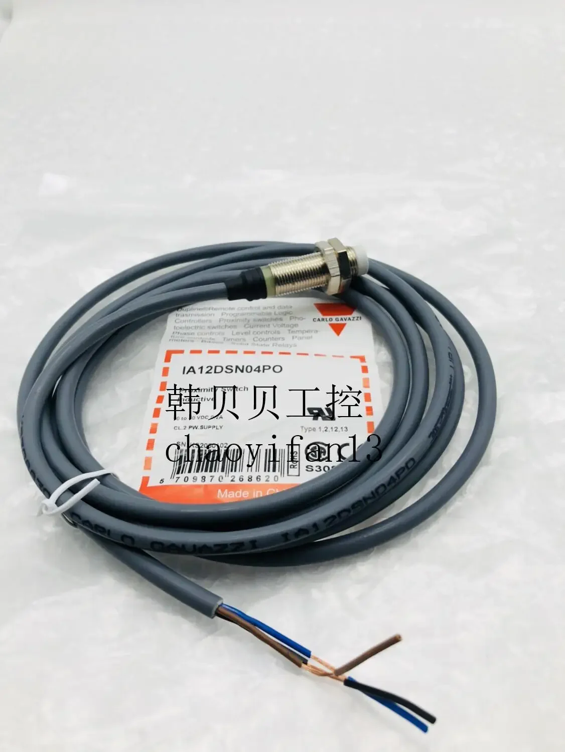 

New original CARLO Proximity switch PD30CNB20PASA DIB01CM24100A PD112CNB25BP