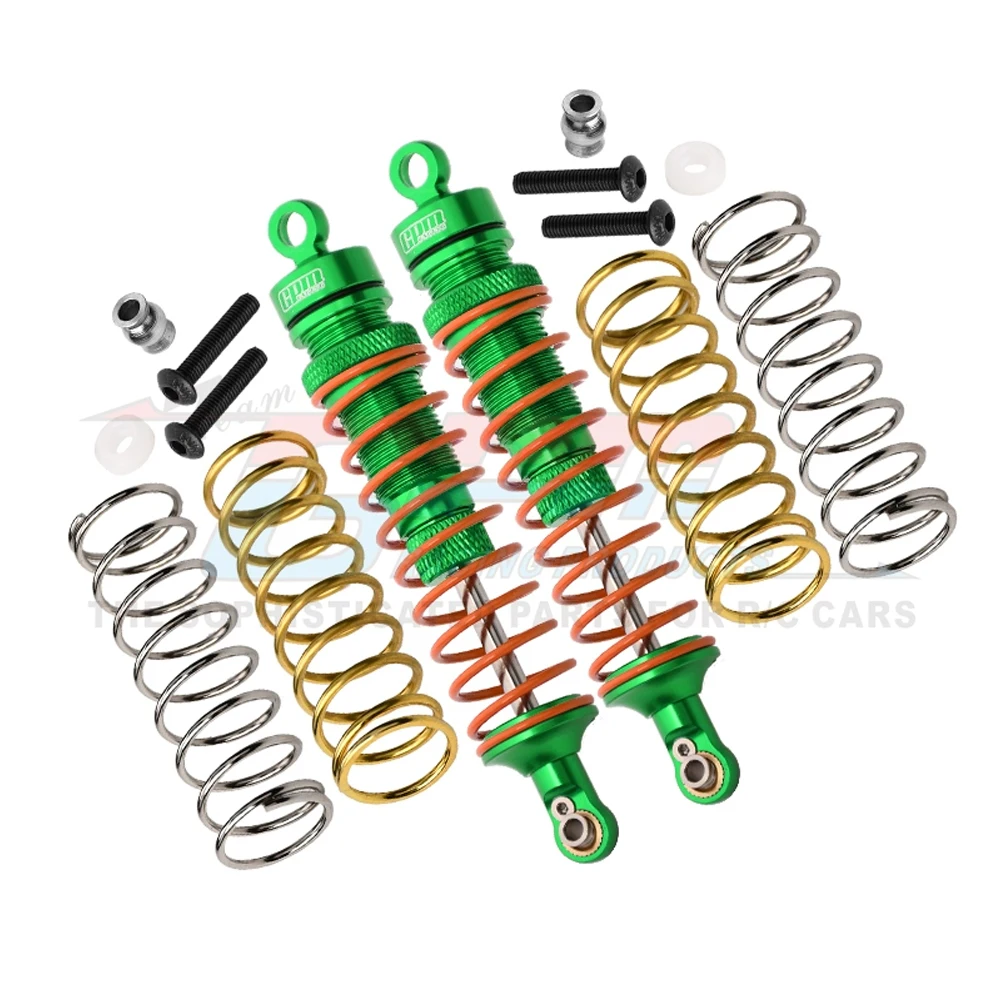 GPM Metalen Aluminium 102MM Bold Achter Schokdemper Montage voor Traxxas 1/10 Rustler Hoss Slash 4X4 VXL RC Auto Upgrade Onderdelen