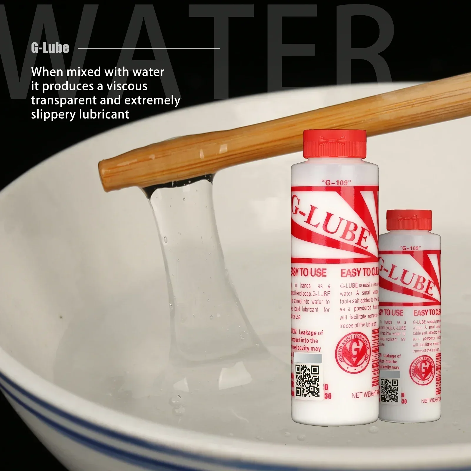 G-lube Lubric Powder Mixes with Water One Bottle Makes 17+ Gallons of Lubricant for  for Pets, 10-Ounce view 4