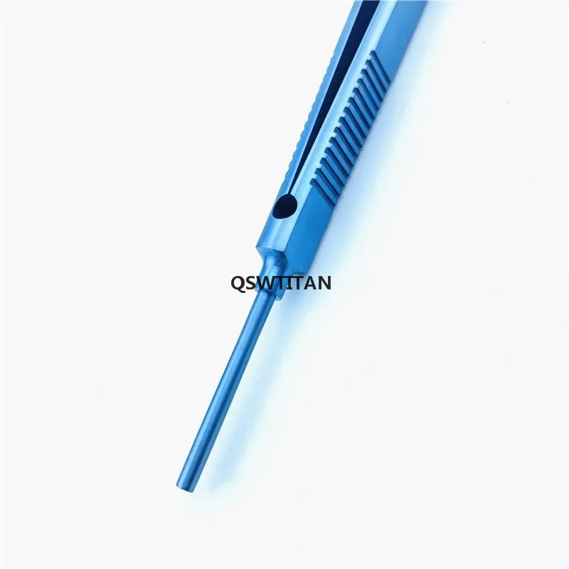 Tang Lipat Lensa Mata 140Mm Instrumen Bedah Mata Titanium