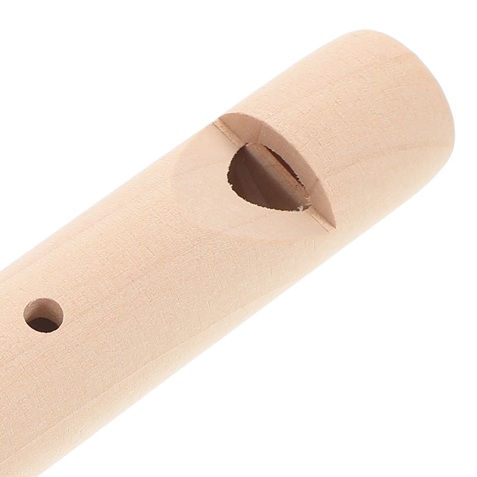 

Wooden Whistle For Kids Diy Unpainted Flute Musical Instrument Children'S Orff Music Education Tool Small Wind Blow