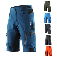 Pantalones cortos holgados para ciclismo, pantalones cortos deportivos transpirables, pantalones cortos holgados, ropa informal para ciclismo al aire libre con bolsillos con cremallera