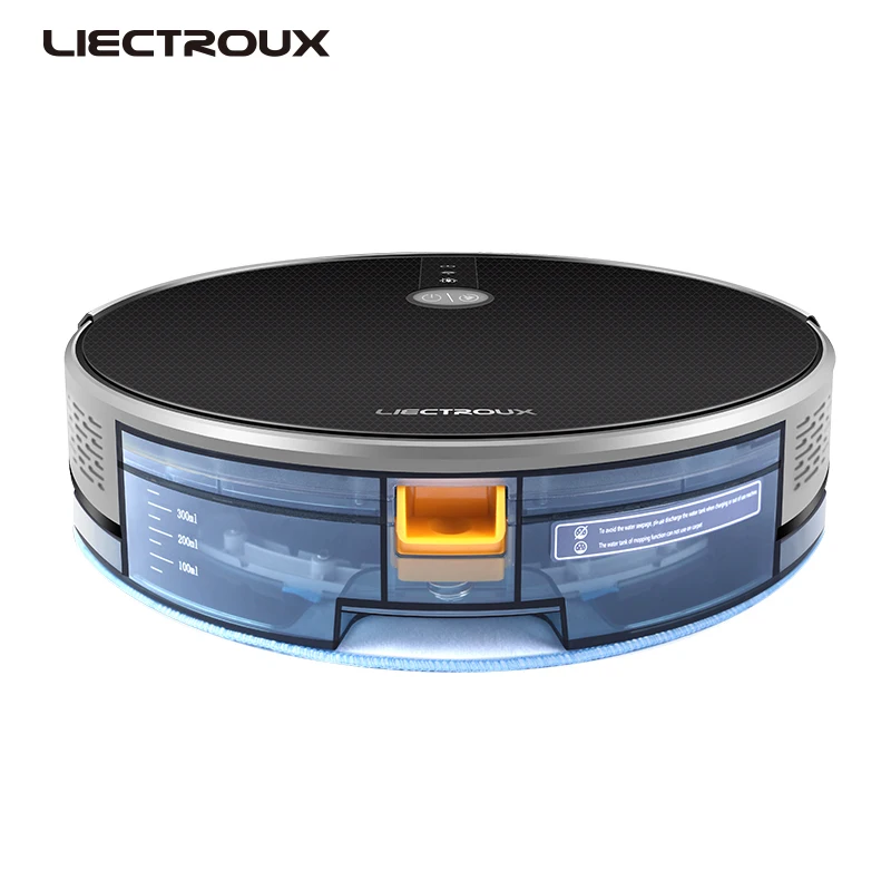 Imagem -06 - Liectroux C30b Robot Vacuum Cleaner Seco e Molhado Varrendo Programação de Auto Carregamento Limpeza para Piso Duro e Fino Tapete