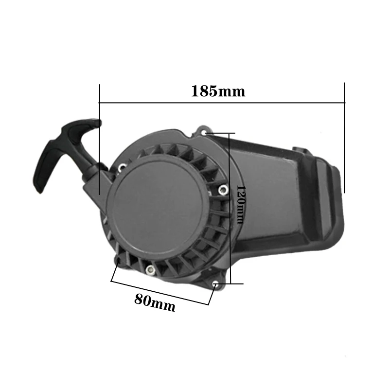 Motorcycle 98MM 104MM New High Quality Hand Pull Starter Easy For 47cc 49cc 2 Stoke Mini Dirt Pocket Pit Bike Moto ATV Quad Part