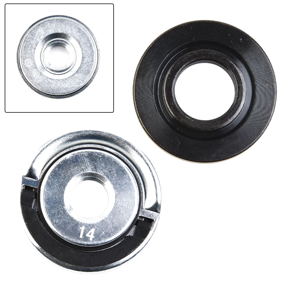 

2pcs Locking Pressure Plate Chuck For M14 Angle Grinder SDS Quick-release Nut Clamping Power Tool Replacement Accessories