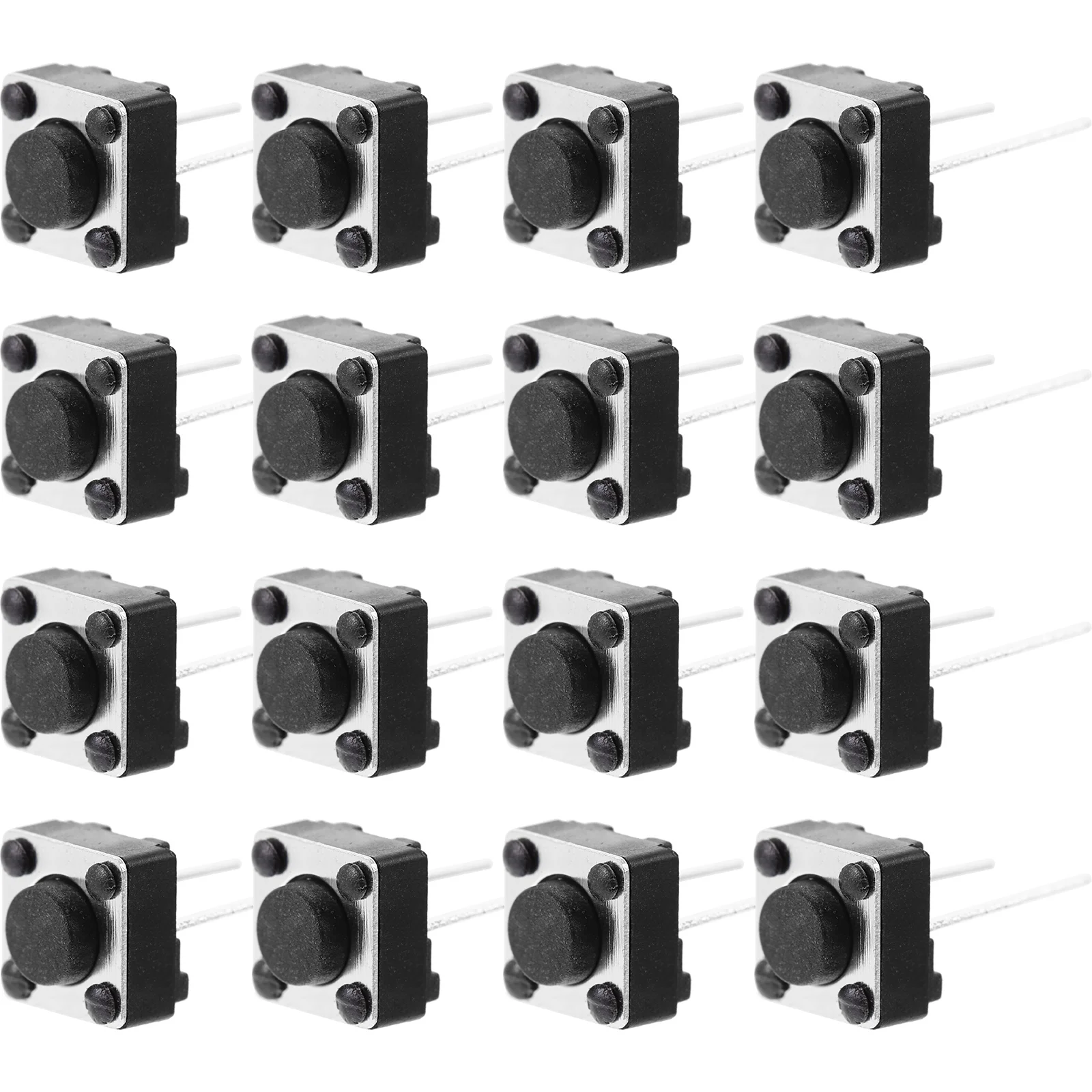 

100 Pcs Micro Switch 6*6*43/5/7mm Two-pin Tact Tactile Button Push Momentary Keyboards for PCB Creamy Breadboard