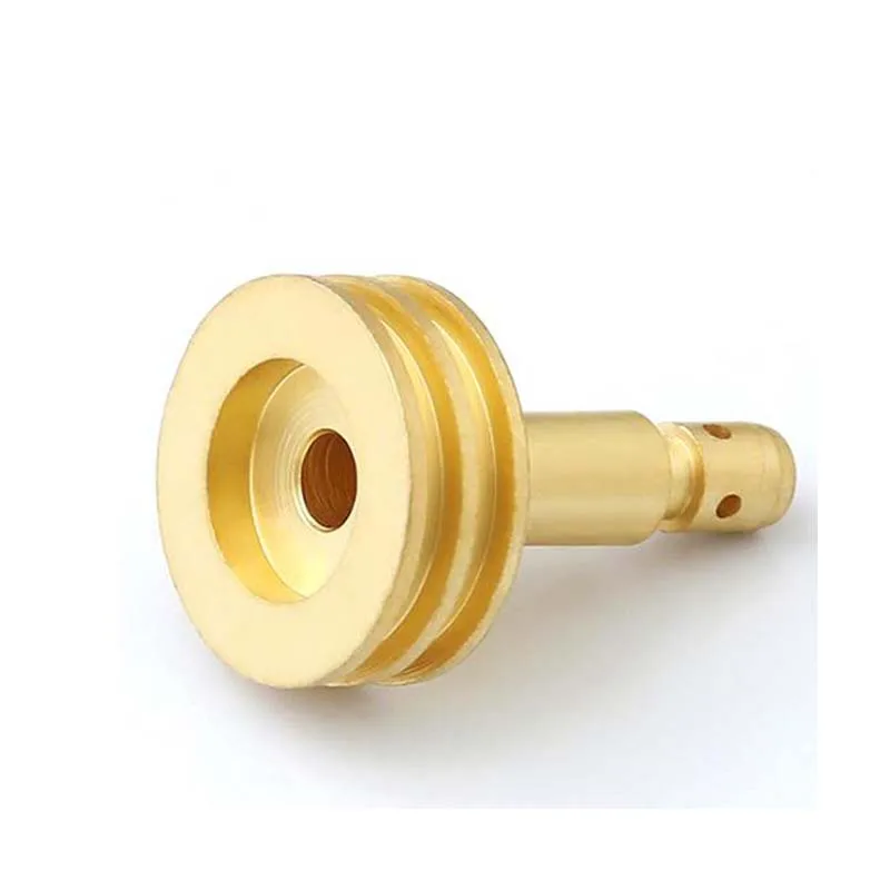 مخصص CNC تحول مكونات الصلب الألومنيوم النحاس الدقة CNC تحولت أجزاء رمح الصلب