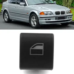 For BMW Car Glass Switch Buttons For BMW 3 Series E46 97-20 61318381514 Glass Switch Button Cover Front L Or R