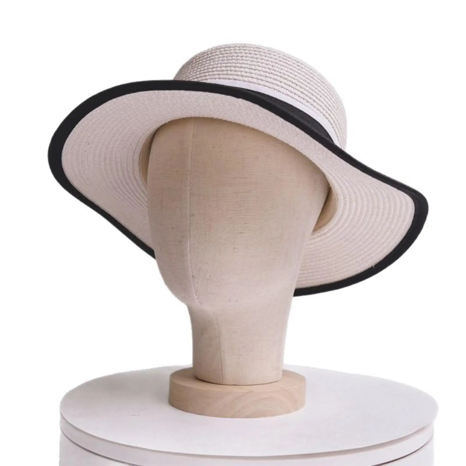 

Mannequin Head Model Sturdy Cap Stand for Styling Salon Tabletop Wig Making