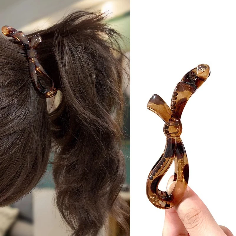 

Vintage Banana Clip for Curly Long Straight Short Hair Claw Women Girls Hair Styling Ponytail Holder Hairpin Clamp Grip