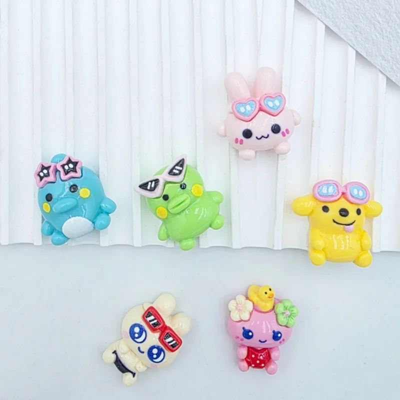 Tamagotchi Accessories Mamekichi and Ooguchi New Creative Cartoon Fashionable Personalized Bags and Hair Clips DIY Decorations view 4