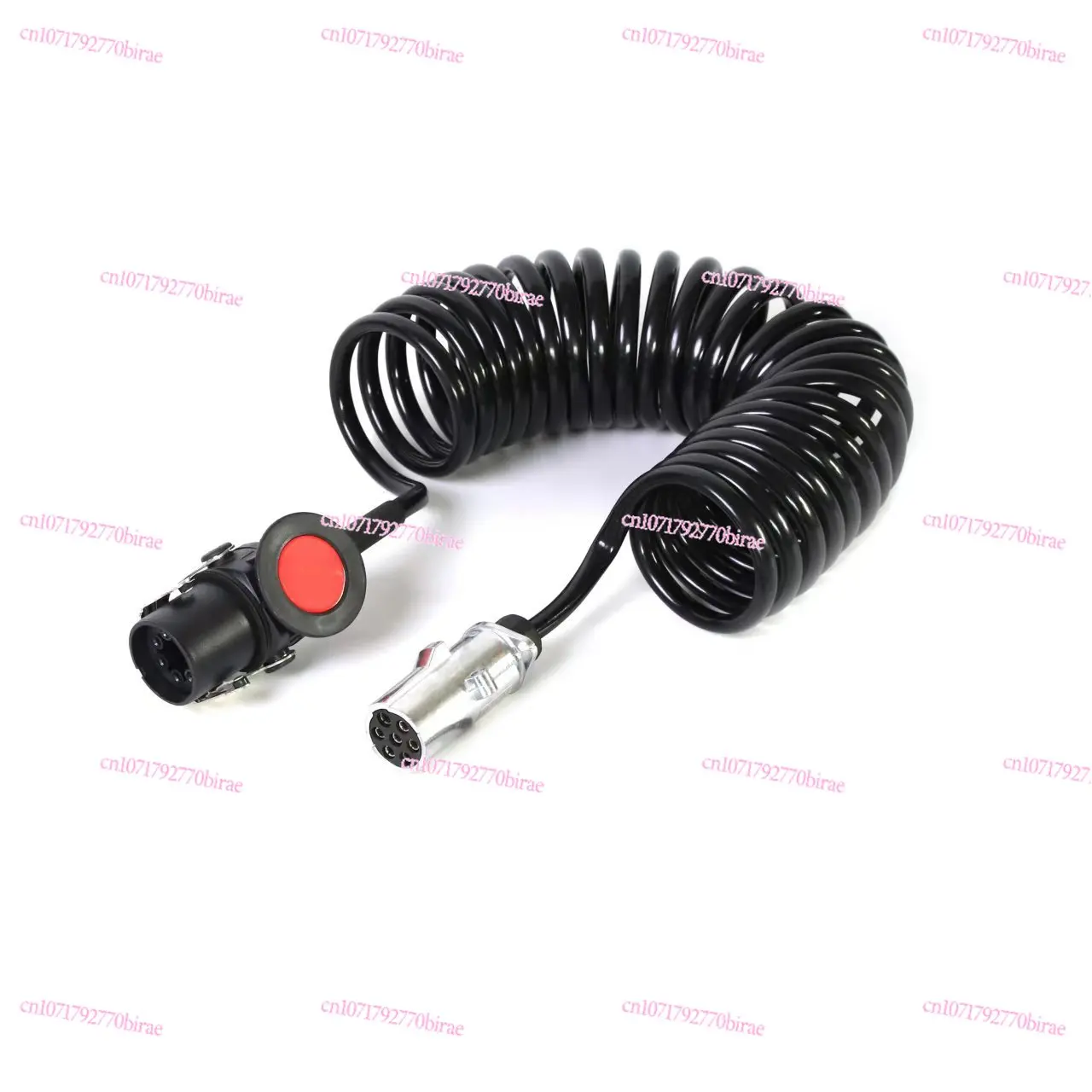 ABS Large Circle 7-core Spring Wire Assembly, Trailer-specific EBS Brake System Cable, Many Styles