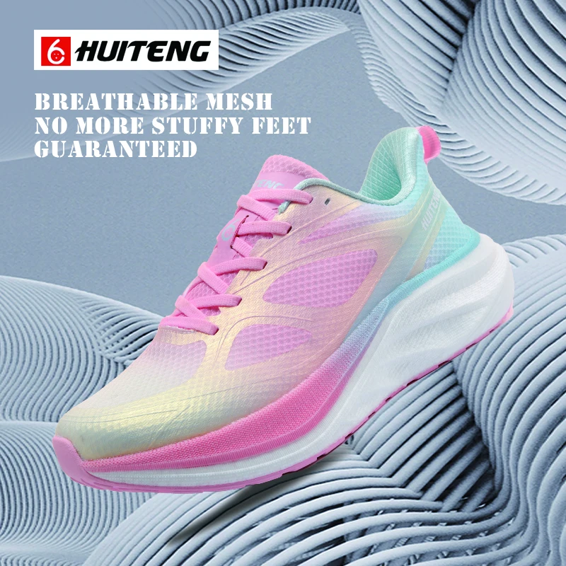 New Sports Shoes Wear-resistant Running Shoes Anti Slip Track Shoes Men's Shoes Breathable And Shockproof Outdoor Marathon
