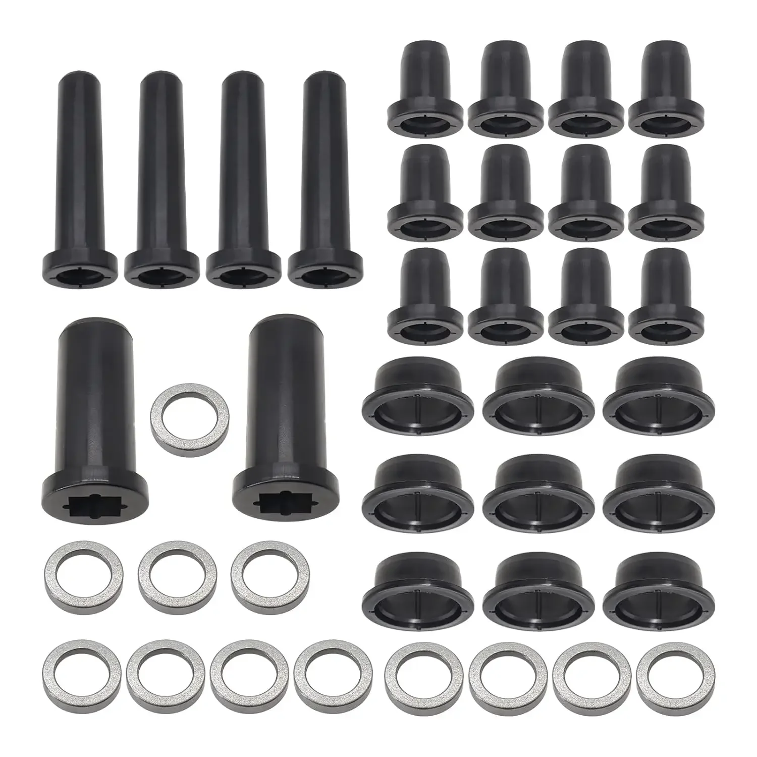 Kit de Bujes de Suspensión Trasera para Polaris Sportsman 500 2000 2001, Juego de Bujes de Brazo en A para Sportsman 335 400 450 500