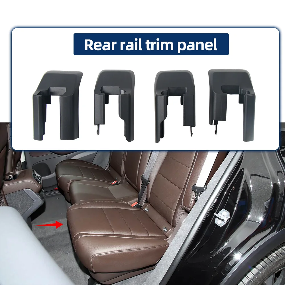 Rear Seat Rail Trim Cover Track Panel For Mercedes Benz GLE Class W167 2020+ Interior Seat Rail Trim Cap 1679192300 1679192500