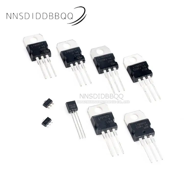 Wholesale Diode L7805/7806/7808/7809/7812/7815/7818/7824CV Voltage Regulator Diode Throught Hole/Surface Mount Transistor