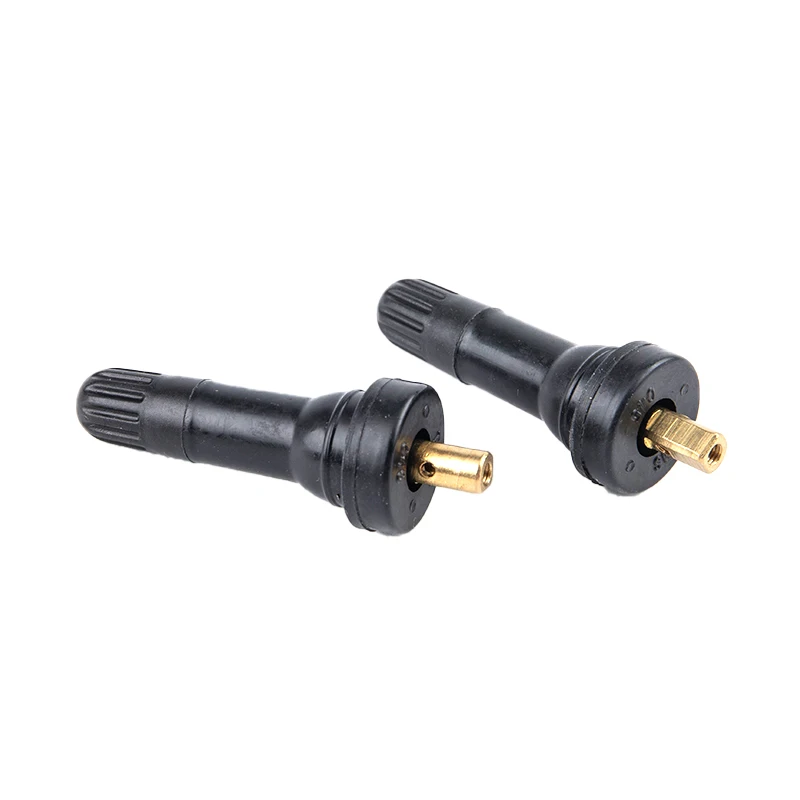 *4Pcs new Tire Pressure Sensor Valve For Tubeless Disc Wheel Rubber Nipple For TPMS