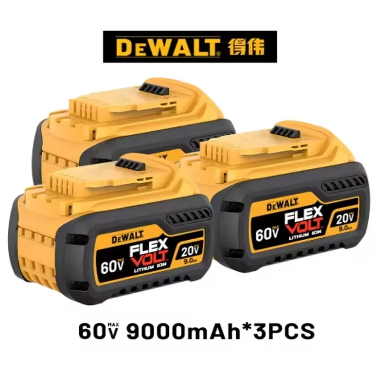 NEW High Rate 100% Genuine Dewalt 20V Battery, 2AH 5AH 6AH Rechargeable Lithium Ion Battery, Dewalt DCB200 Power Tool Battery