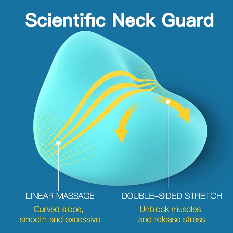 Customizable Heated Cervical Spine Massage Correct Cervical Spine Relieve Stiff Neck Pillow Neck Back Stretcher Cervical