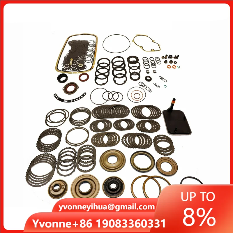 

Комплект для капитального ремонта трансмиссии 5L40E 4L40E A5S390R A5S360R, новый, с прокладками и уплотнителями, для BMW и Cadillac 2000 года выпуска и новее